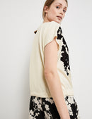 Modern Dress Up T-Shirt - Light Cream Print