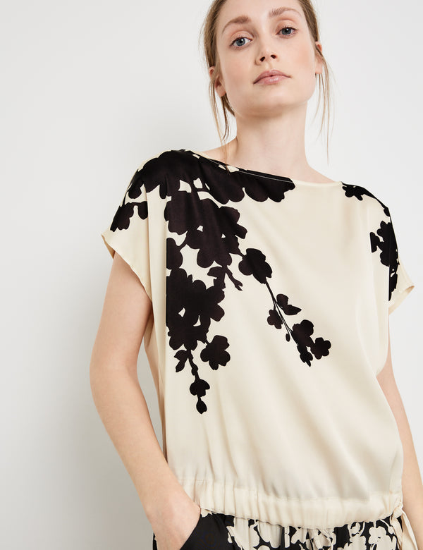 Modern Dress Up T-Shirt - Light Cream Print
