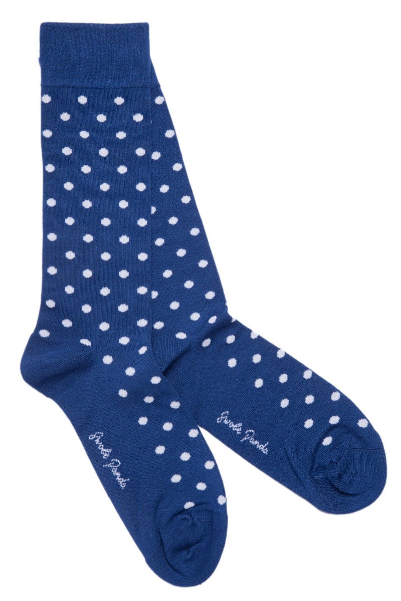 Dot Sock - Blue