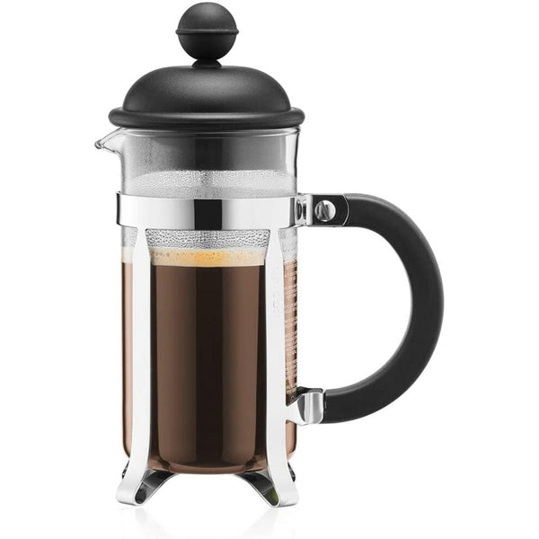 3 Cup Cafetiere Black