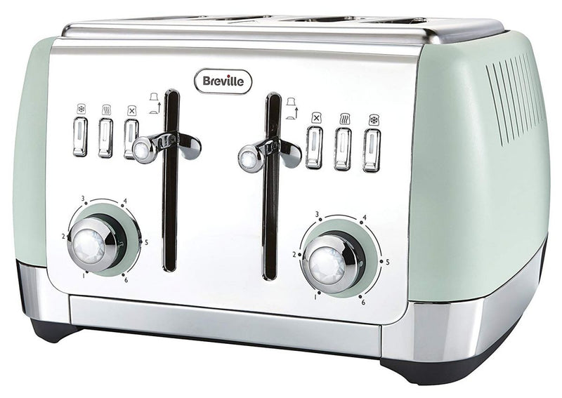 Breville Strata  4 Slice Toaster - Matt Green