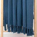 Bruges Ink Blue Throw 130x180cm