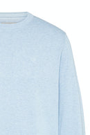 Plain Round Neck Jumper - Light Blue