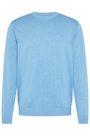 Round Neck Jumper - Ocean