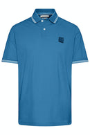 Short Sleeve Polo - Ocean