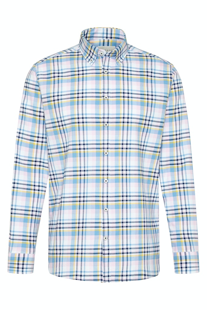 Long Sleeve Casual Shirt - Ocean