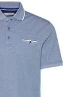Chest Pocket Polo - Blue