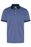 Contrast Collar Polo - Royal Blue
