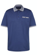 Contrast Polo Shirt - Royal