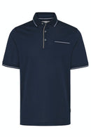 Plain Pocket Polo - Navy