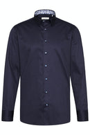 Long Sleeve Casual Shirt - Navy