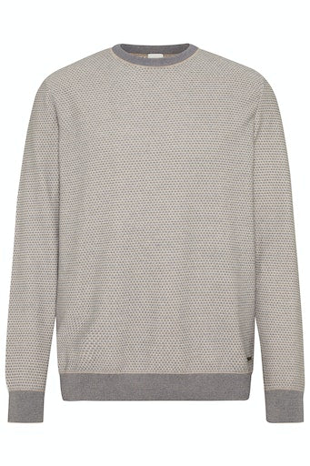 Round Neck Jumper - Beige