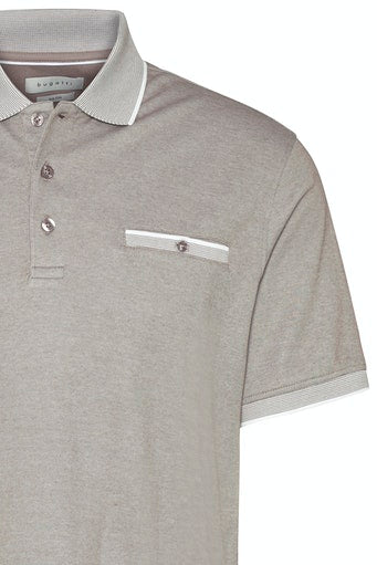 Chest Pocket Polo - Beige