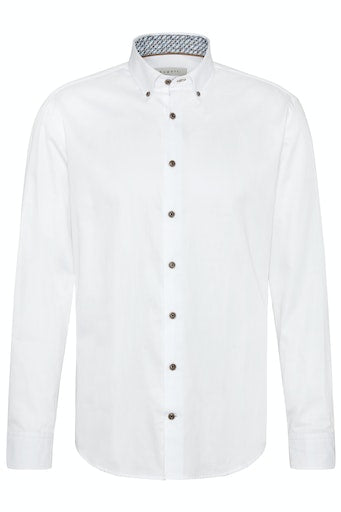 Long Sleeve Casual Shirt - White