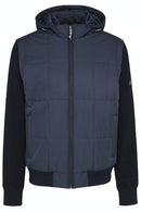 Full Zip Hybrid Jacket - Navy