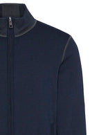 Full Zip Cardigan - Navy