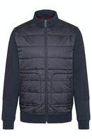 Hybrid Full Zip Sweatshirt - Navy