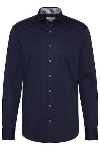 Long Sleeve Casual Shirt - Navy