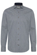 Long Sleeve Casual Shirt - Navy