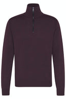 1/4 Zip Premium Wool Jumper - Bug470