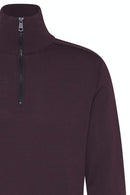 1/4 Zip Premium Wool Jumper - Bug470