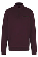 1/4 Zip Jumper - Blackberry