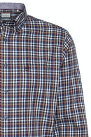 Modern Fit Check Shirt - Purple