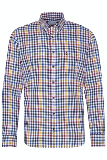 Long Sleeve Casual Shirt - Red
