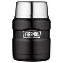 King Stainless Steel Food Flask Matt Black 16 OZ./470ML