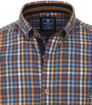 Casual Long Sleeve Shirt - Blue