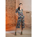 Carly Jumpsuit - Navy Floral