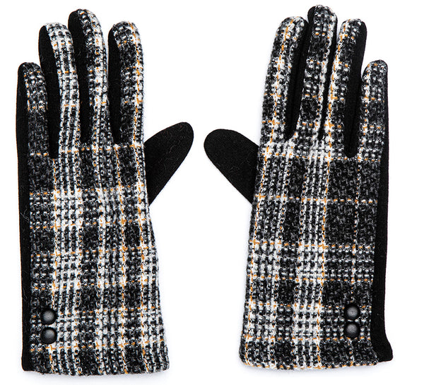 Glove - Black/white