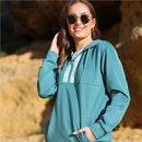 1/2 Zip Hoodie - Green
