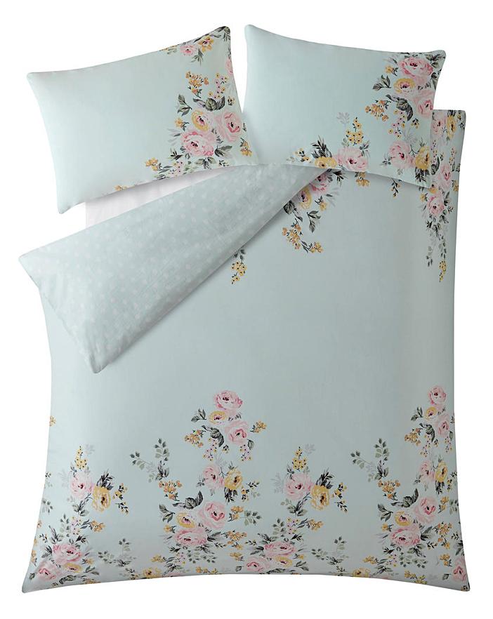 CATH KIDSTON VINTAGE BUNCH DUVET COVER SET WITH REVERSE