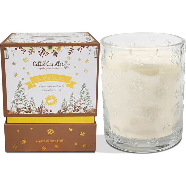 Double Wick Winter Spice Candle