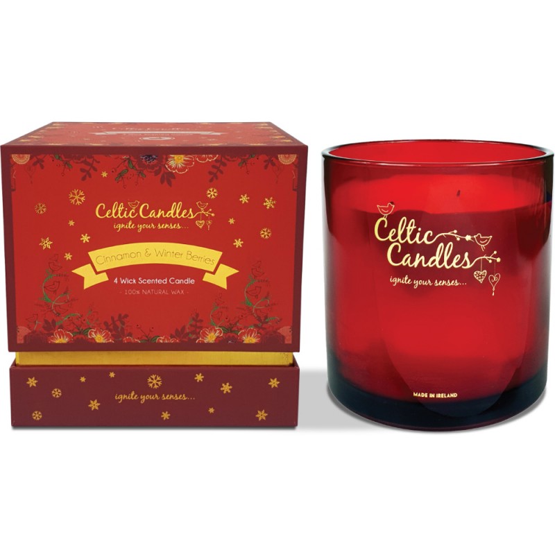 4 Wick Christmas Special Candle - Cinnamon