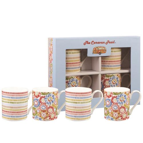 Churchill Harbour Sands Pacific 4 Piece Mug Set