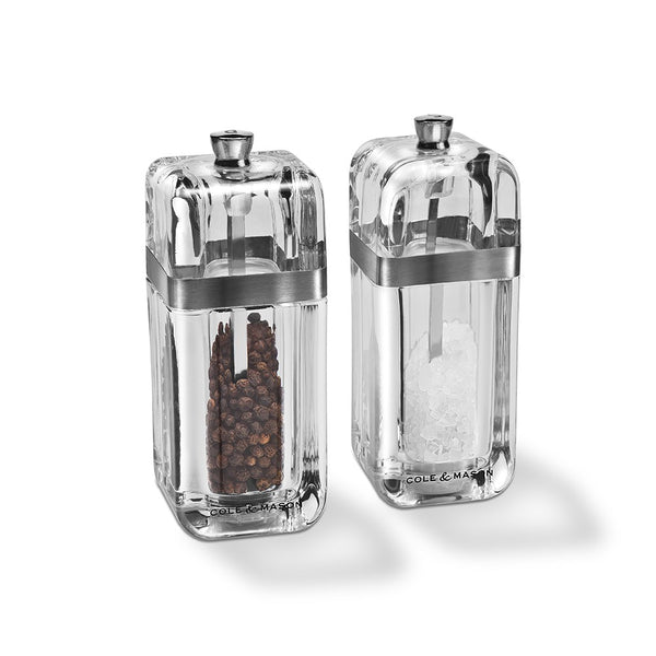 Cole & Mason Kempton Salt & Pepper Set with Refills