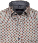 Casual Fit Print Shirt - Green