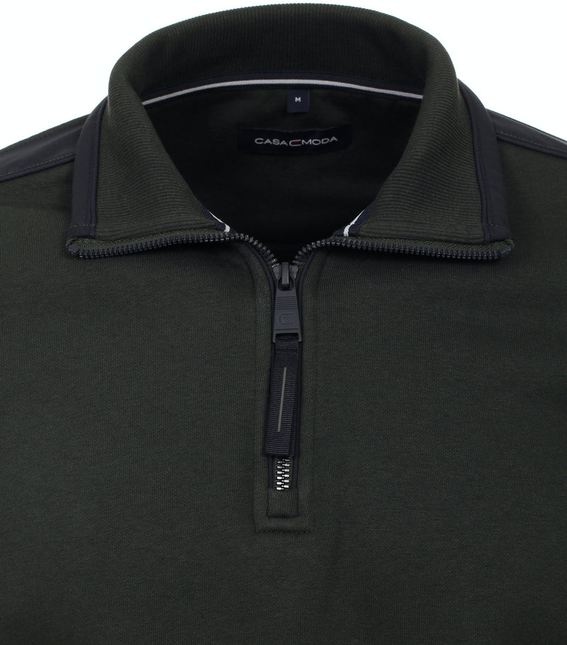 Plain Troyer Jumper - Green