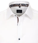 Plain Long Sleeve Shirt - White