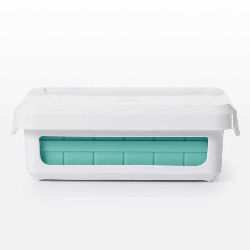 Covered Silicone Ice Small Cube Tray