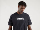 Levis Short Sleeve Relaxed Fit T-shirt - Caviar