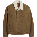 Sherpa Trucker Jacket - Cougar Canvas