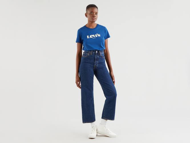 The Perfect Tee Blue - Blue1