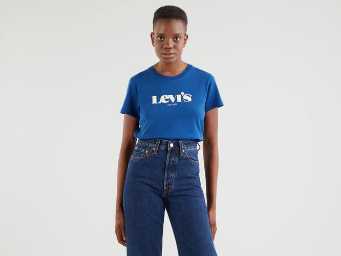 The Perfect Tee Blue - Blue1