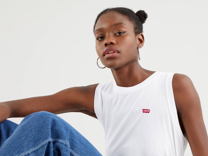 Dara Tank Top - White