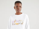 Graphic Batwing Crew - Cloud Dancer