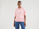 Graphic Batwing Crew - Pink