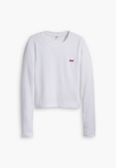 Long Sleeve Baby T-shirt - White +